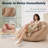 40'' Wide Faux Fur Accent Chair-1660662162