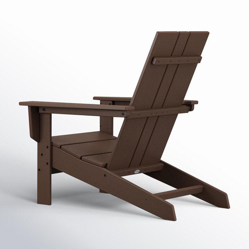 POLYWOOD x AllModern Adirondack Chair, Mahogany