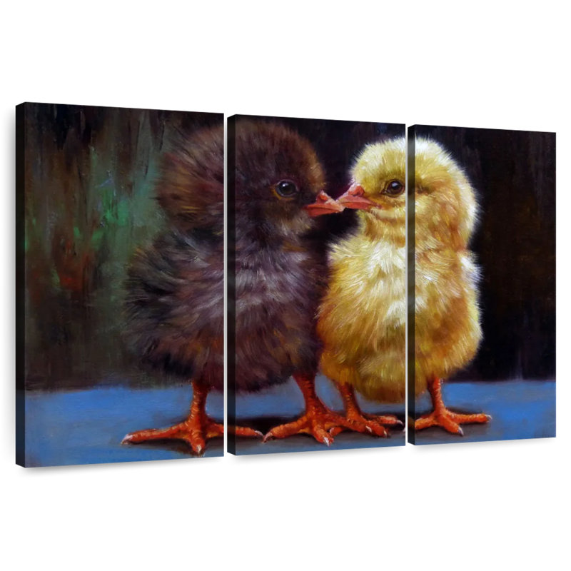 Brampt The Kiss Chicks, H 42 po x l 65 po