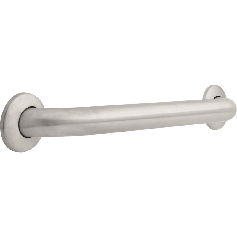Barre d'appui à fixation dissimulée, Acier inoxydable, l 21 po