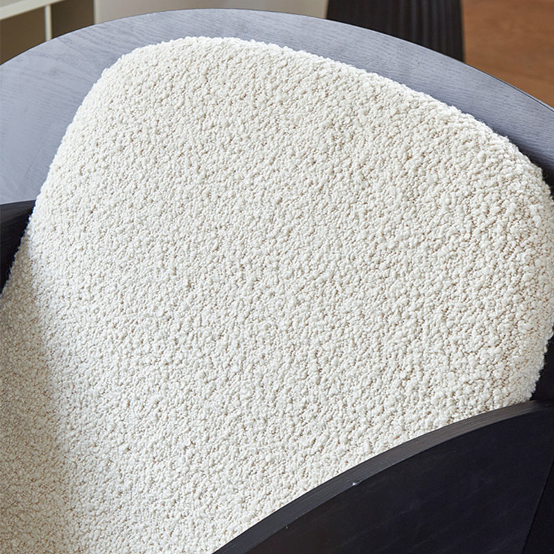 Chaise berçante en bois massif