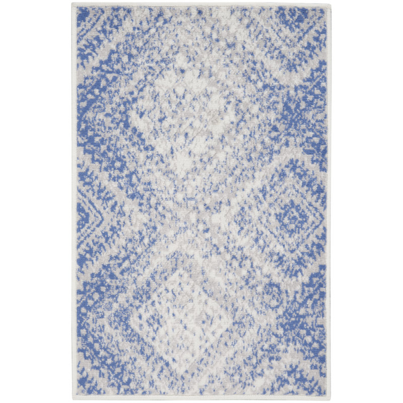 Tapis ivoire Harriet Bohemian Farmhouse, Rectangle 2 pi x 3 pi