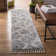 Triplett Fringe Shag Performance Abstract Rug