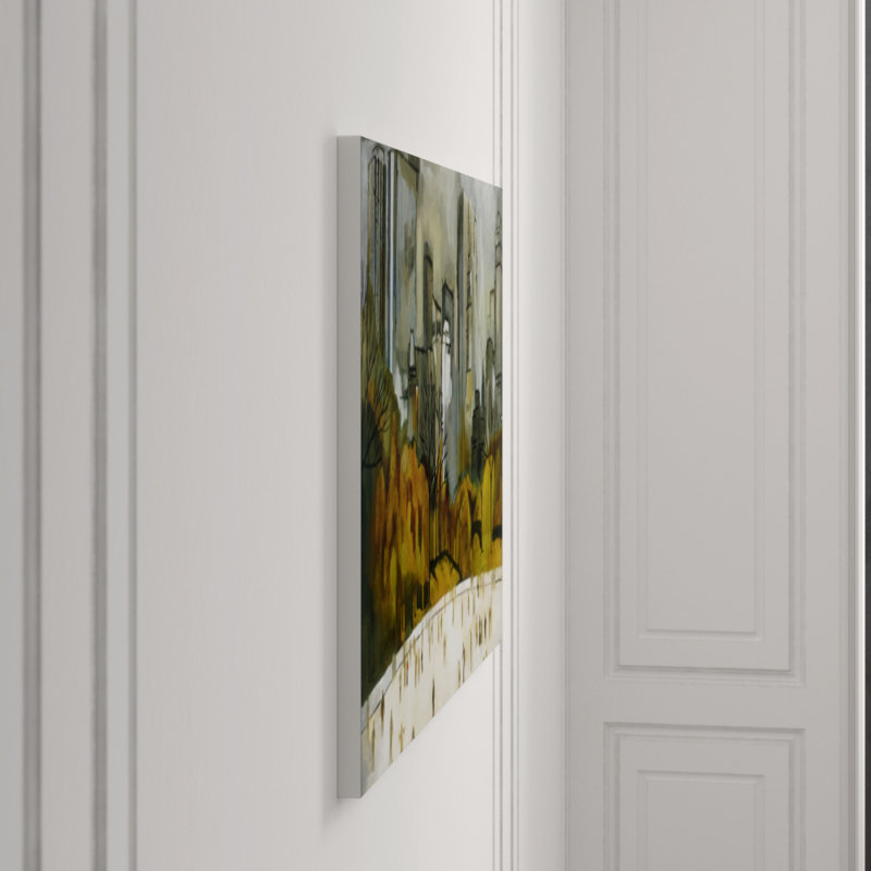 NY Central Park Print, Image Brush Gel, 40" H x 60" W