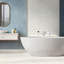 11 in. x 13 in. Polished Marble Mosaic Floor and Wall Tile-87316326