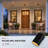 2" 5CCT Cylinder LED Ceiling Light with J-Box, Modern Dimmable Directional Downlight, Black
