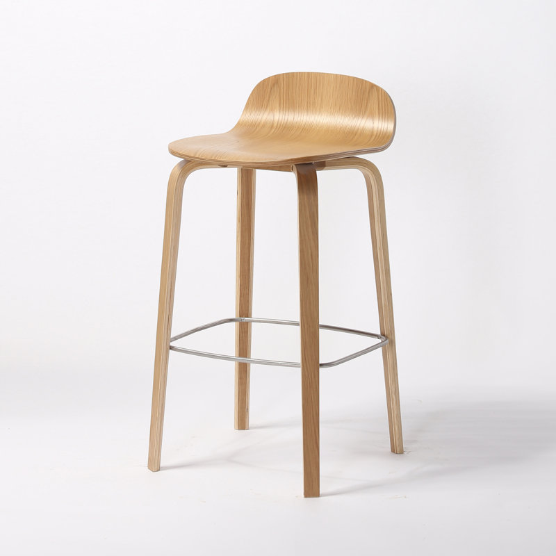 Tabouret de comptoir 27 po Keitarou, Brun, Tabouret de comptoir (hauteur de siège de 27 po)