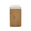Meuble-lavabo double en chêne Knotty-131376492