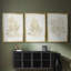 Gilded Algae IV - Toile tendue avec châssis sur mesure - 3 pièces-532067224-532067238