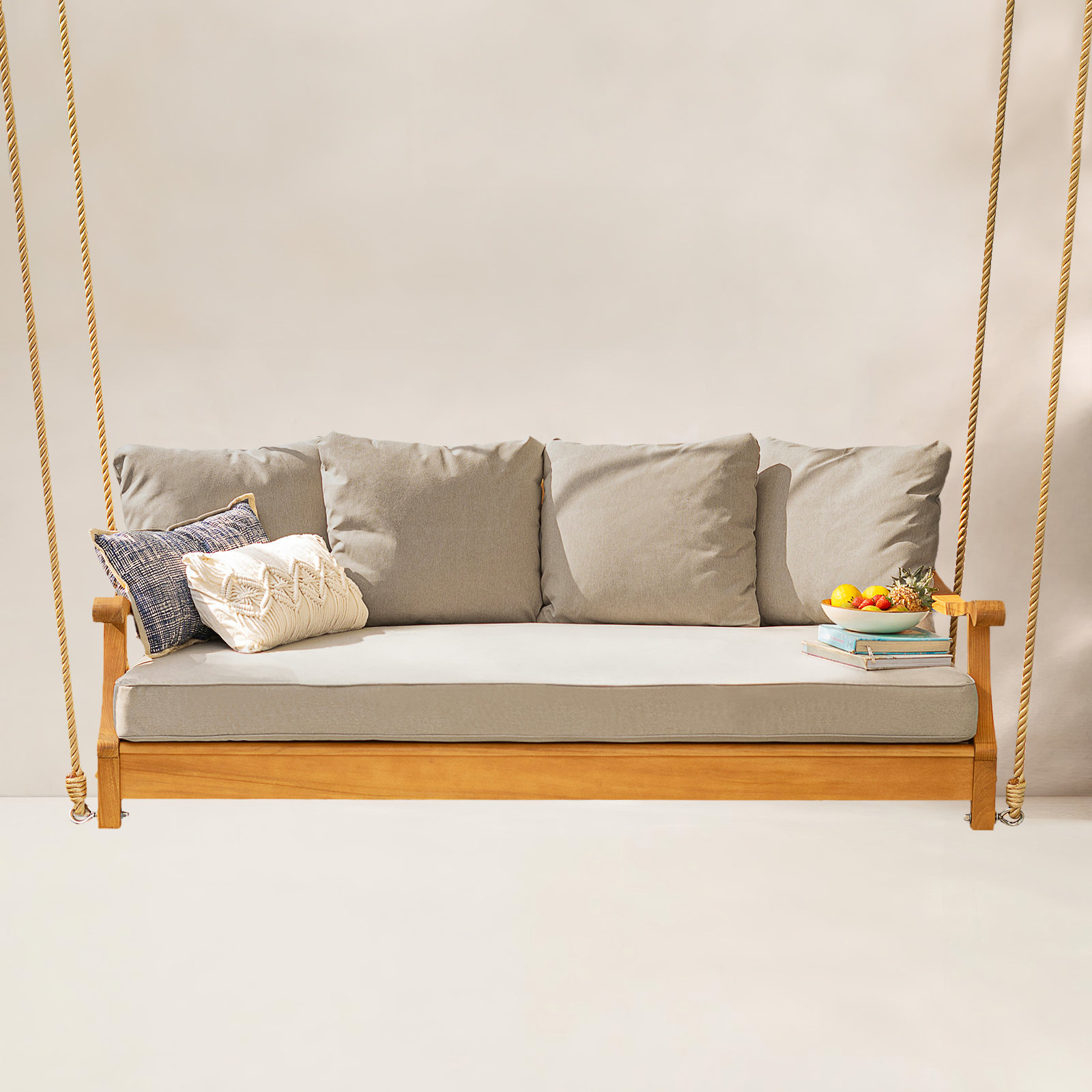 Arizona Teak Porch Swing Bed