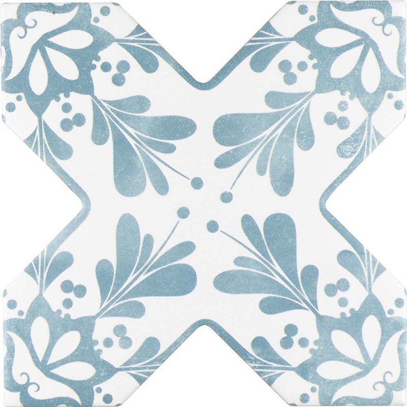 Siena 5.35'' W x 5.35'' L Ceramic Singular Tile, Pistachio Green