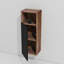 Armoire de salle de bain flottante, armoire de rangement murale pour petit espace