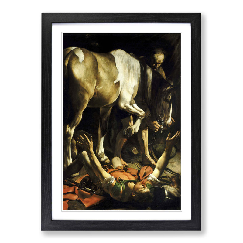 Caravaggio - Single Picture Frame Painting, Black