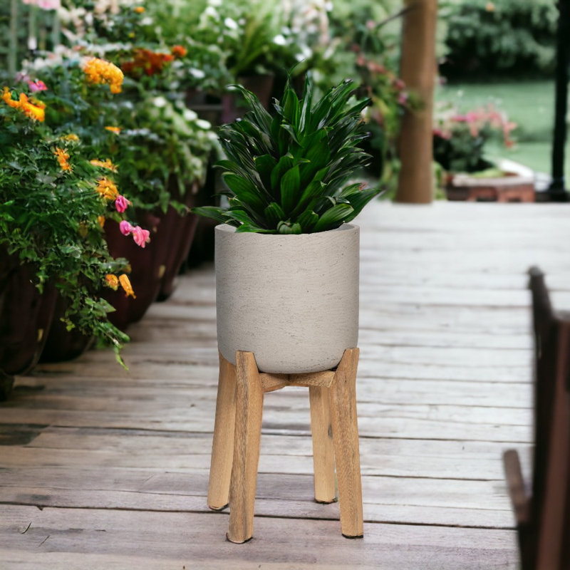 Planter, Gray Washed