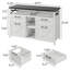 Farmhouse Filing Cabinet With Adjustable Shelf-1291106616