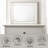 Pearl White Finish Mirror