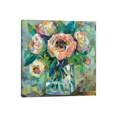 Pink 1 Piece Wrapped Canvas Wall Art