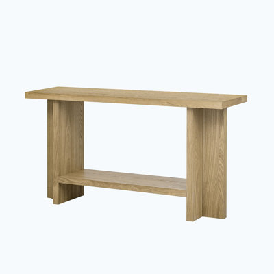 Wood Console Table