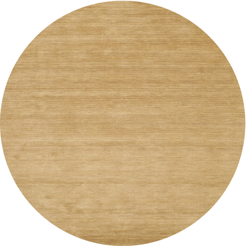 Tapis brun Nathon, Rond 6 pi