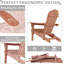 Chaise Adirondack pliante en bois massif Gaimo-1871523921
