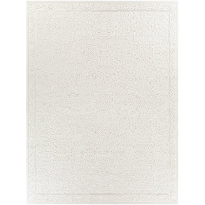 Tapis intérieur / extérieur beige clair / gris anthracite Emert