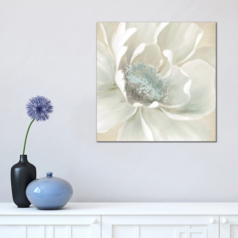 Winter Blooms I by Carol Robinson - Painting on Canvas, 45.72 cm H x 45.72 cm W x 1.91 cm D, No Frame