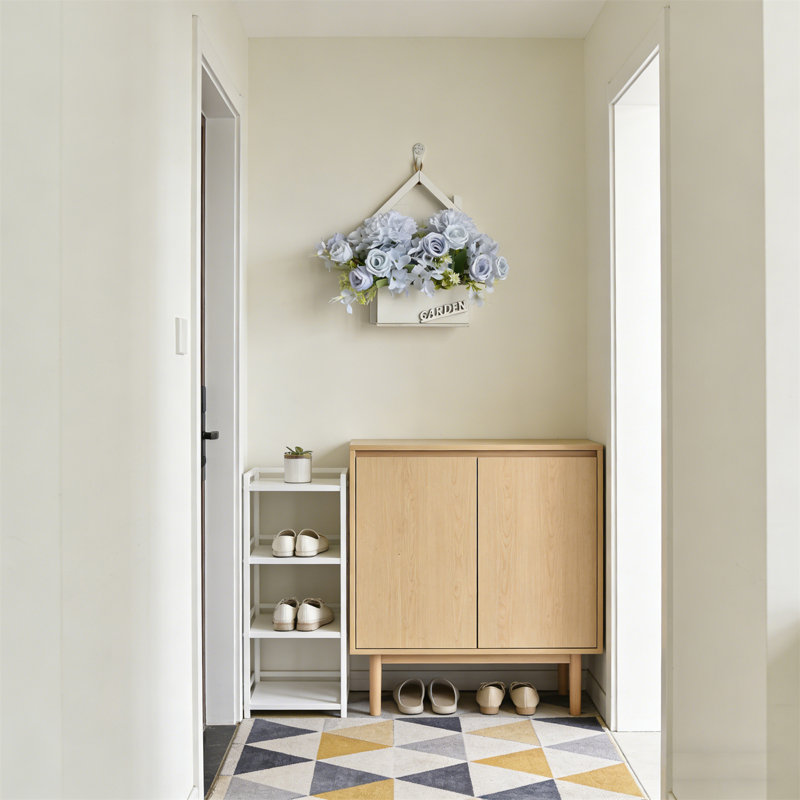 Wall-Mounted Artificial Flower, Blue