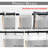 1 Panels Quilted Plush Blackout Heavy Duty Window Curtain Drapes Solid Thermal Isolate Light Heat Sound Cold Blocking Curtain-735050633-716629996