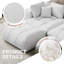 Canapé modulaire modulaire, siège à combinaison profonde surdimensionné, housses de coussin amovibles et lavables, tissu en lin, rembourrage en duvet-1119658761