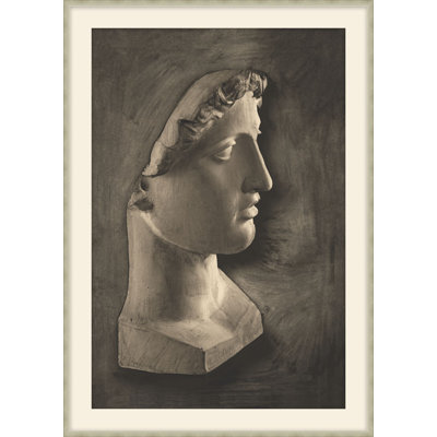 «Roman Profile 4», reproduction d'art encadrée