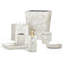 White Agate Bathroom Storage Container