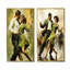 Danse dansante des années 60 - Ensemble de 2 reproductions d'art mural-102569779-102569783