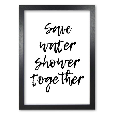 Shower Together - Print