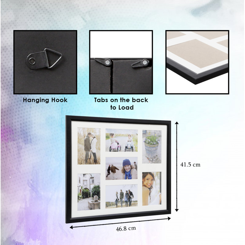 Montsho Picture Frame, Black