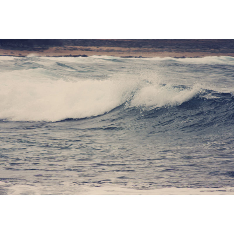 Ocean Wave 1 by Sylvia Coomes - Photograph Print, 20cm H x 30cm W, Wrapped Canvas