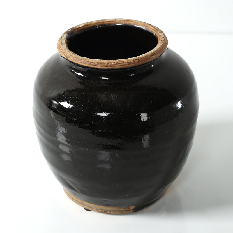 Kempinski Ceramic Pot Planter, 5" H x 6" W x 6" D