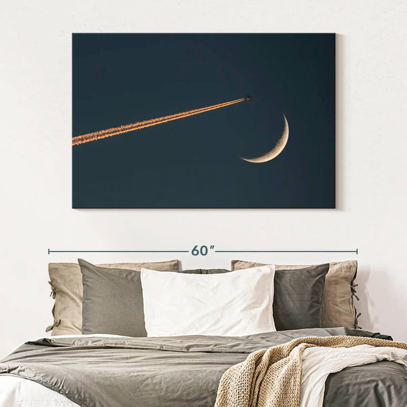 Oberle Nighttime Plane Flight, 34" H x 51" W