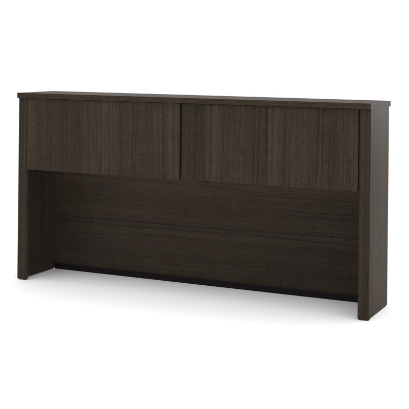 Tammara Desk Hutch, Dark Chocolate, 36.4" H x 66" W x 12.9" D