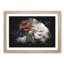 White Hen - Picture Frame Graphic Art Print-56864024-56864021