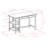 Mcbryde Solid Wood Base Writing Desk