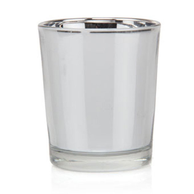 2.5cm Metal Tabletop Votive Holder, Silver