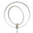 Eclipse 79 in. Industrial 2-Light 3-Way Dimming LED Floor Lamp with 2 Height Adjustable Heads