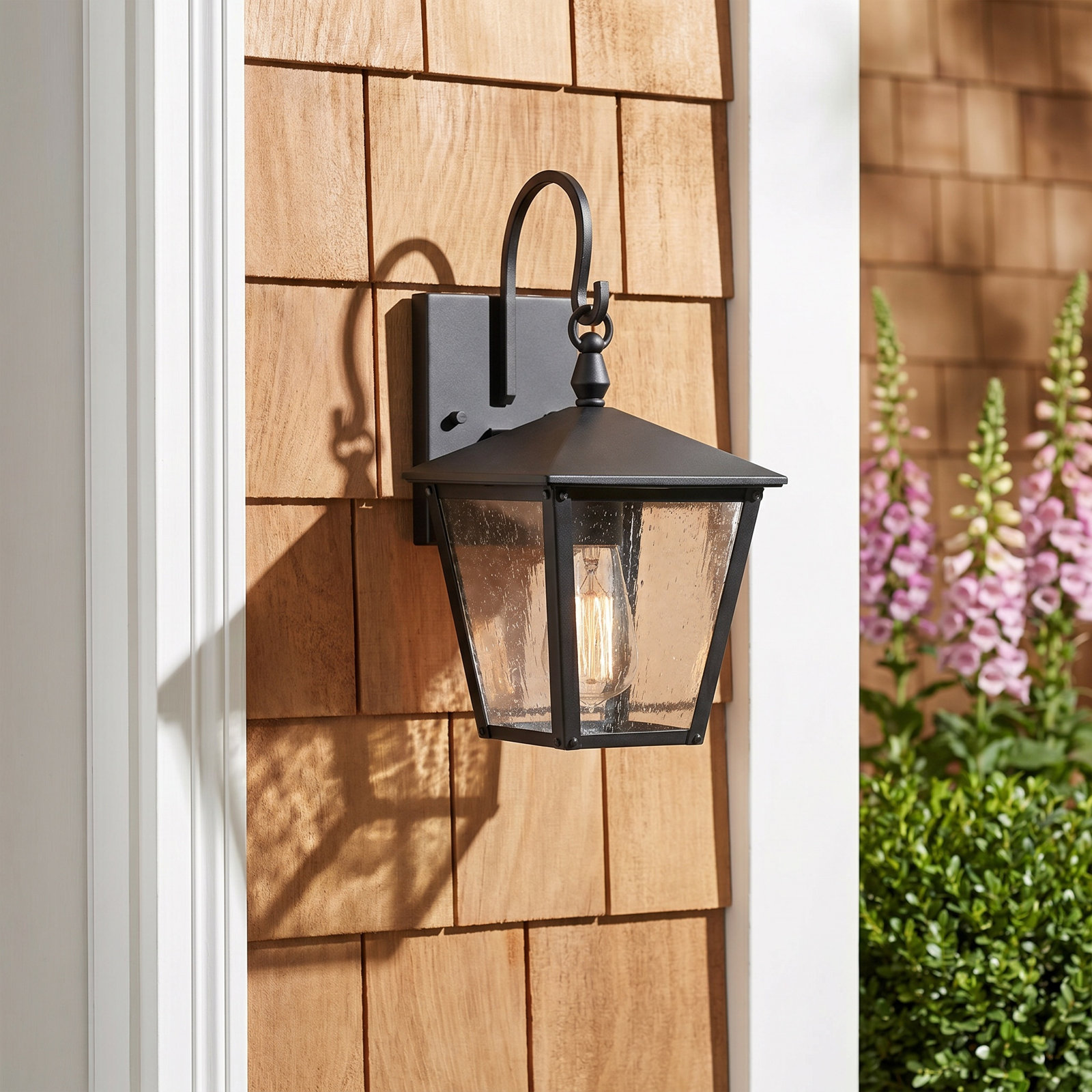 Hinkley Huntersfield 1-Light Outdoor Wall Lantern, Black