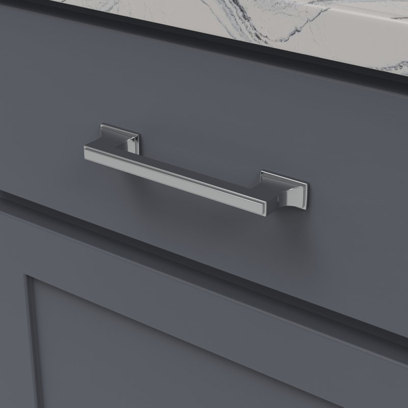 Brownstone Bar / Handle Pull, 5 1/16", Chrome