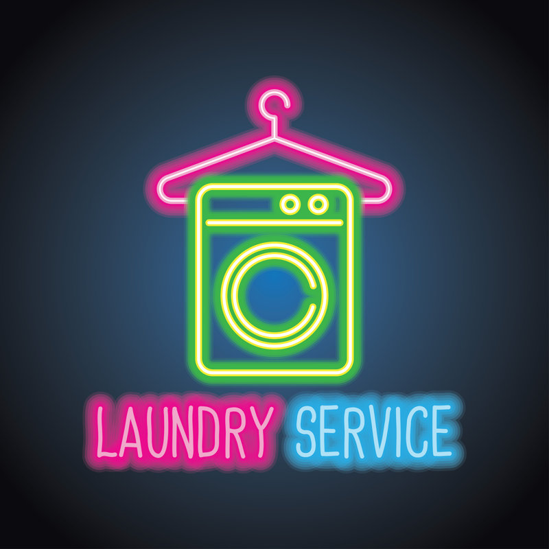 Shimer Laundry Advertisement - Wrapped Canvas Print, 51cm H x 51cm W x 3.8cm D