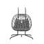 Chaise suspendue en rotin pour 2 personnes-1782481983