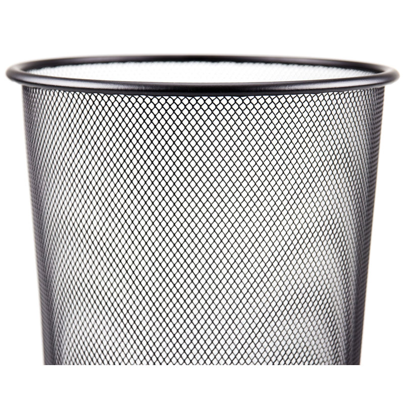 Gent 10 Litre Waste Basket, Black