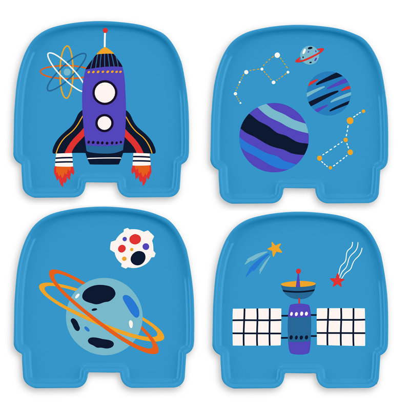 Ensemble de 4 plaques pour enfants