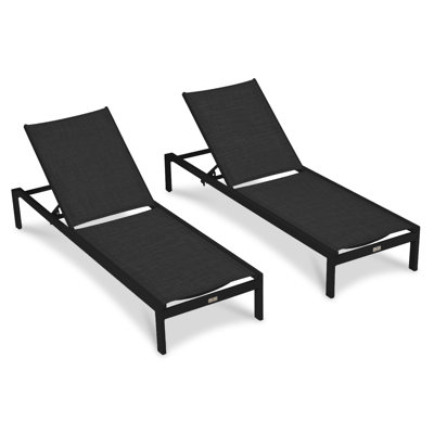 Chaise longue inclinable 77 po Evi