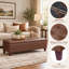 Banc de rangement en simili cuir Loggins-1451404310